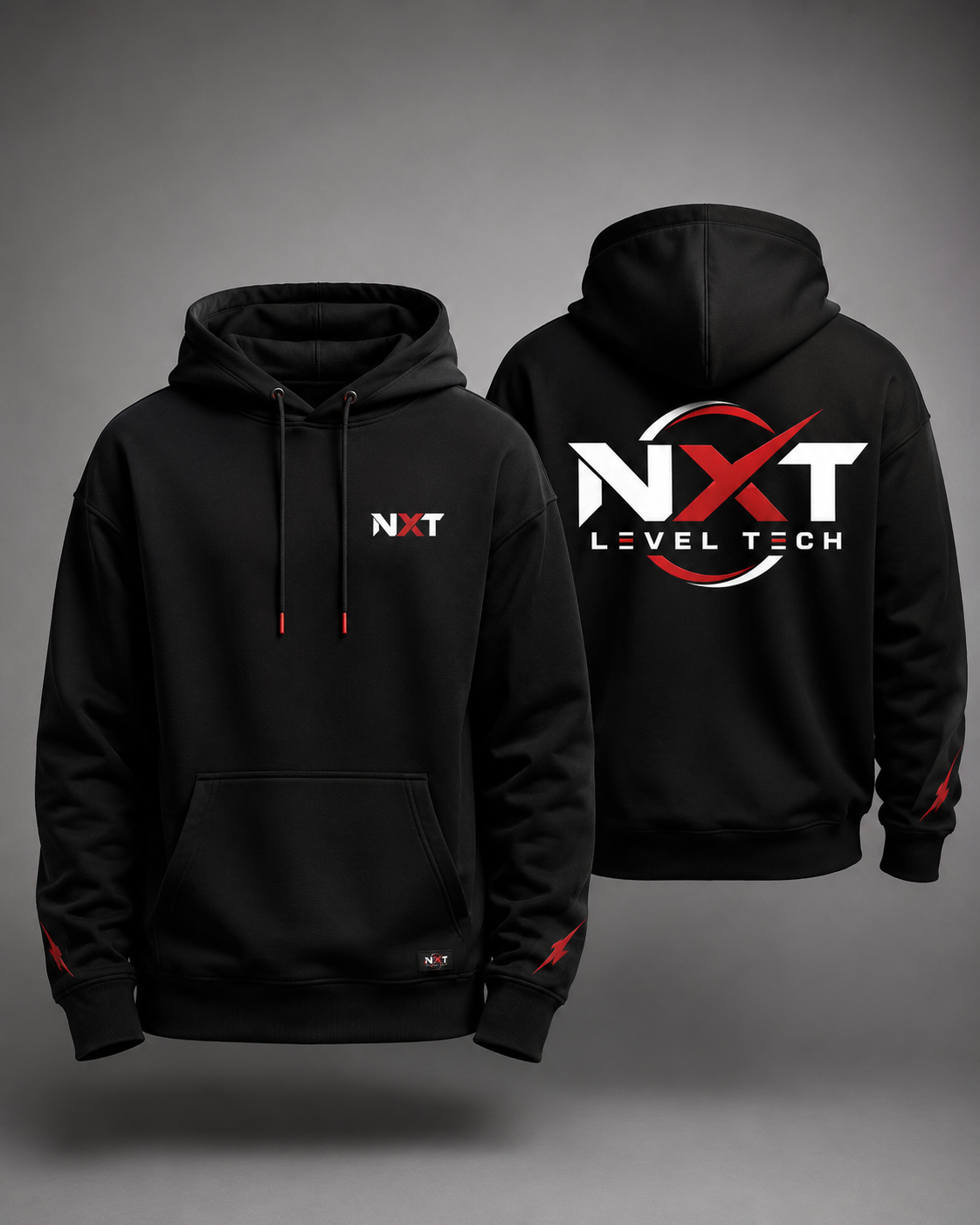 NXT Black Logo Hoodie
