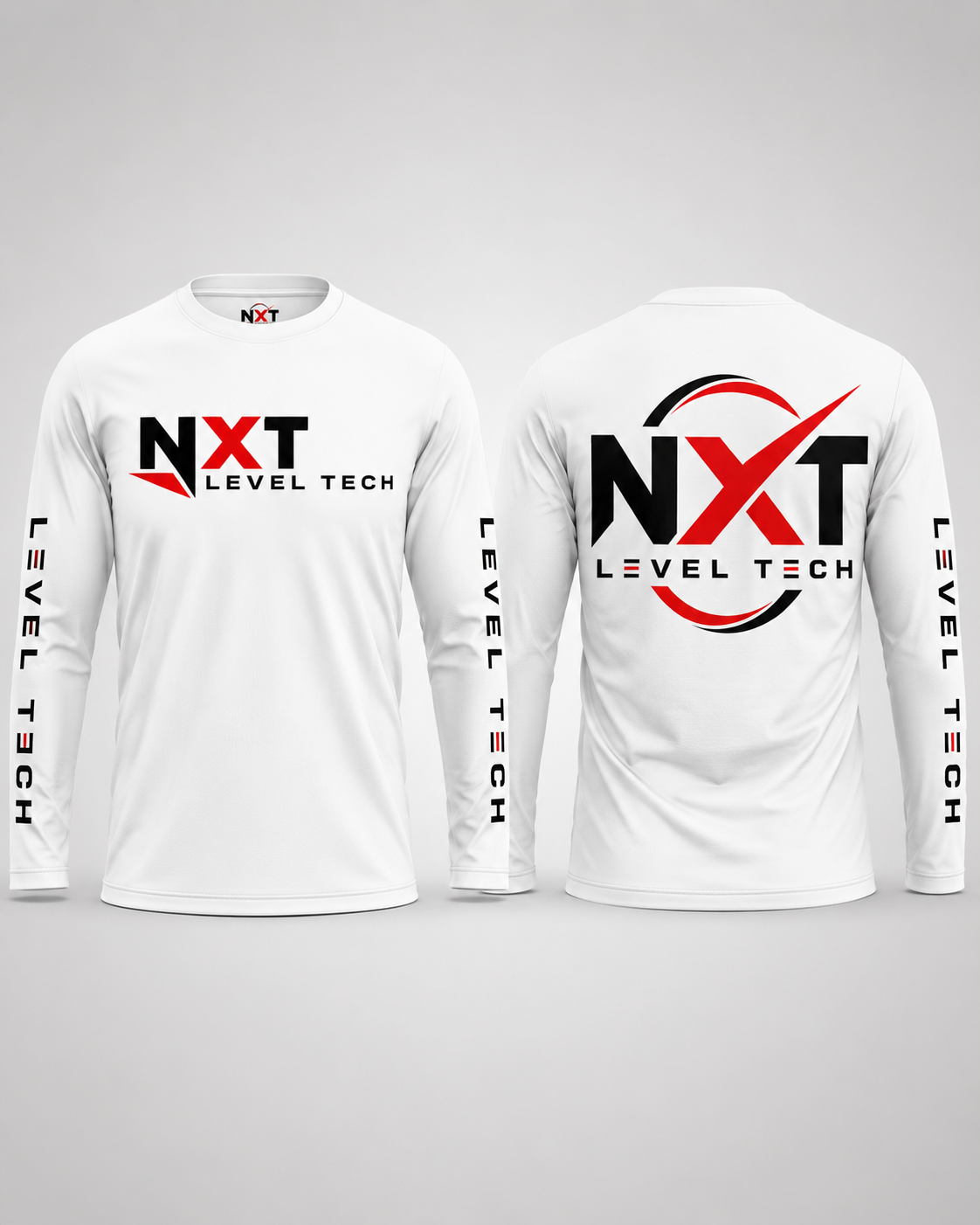 NXT White Logo Long Sleeve