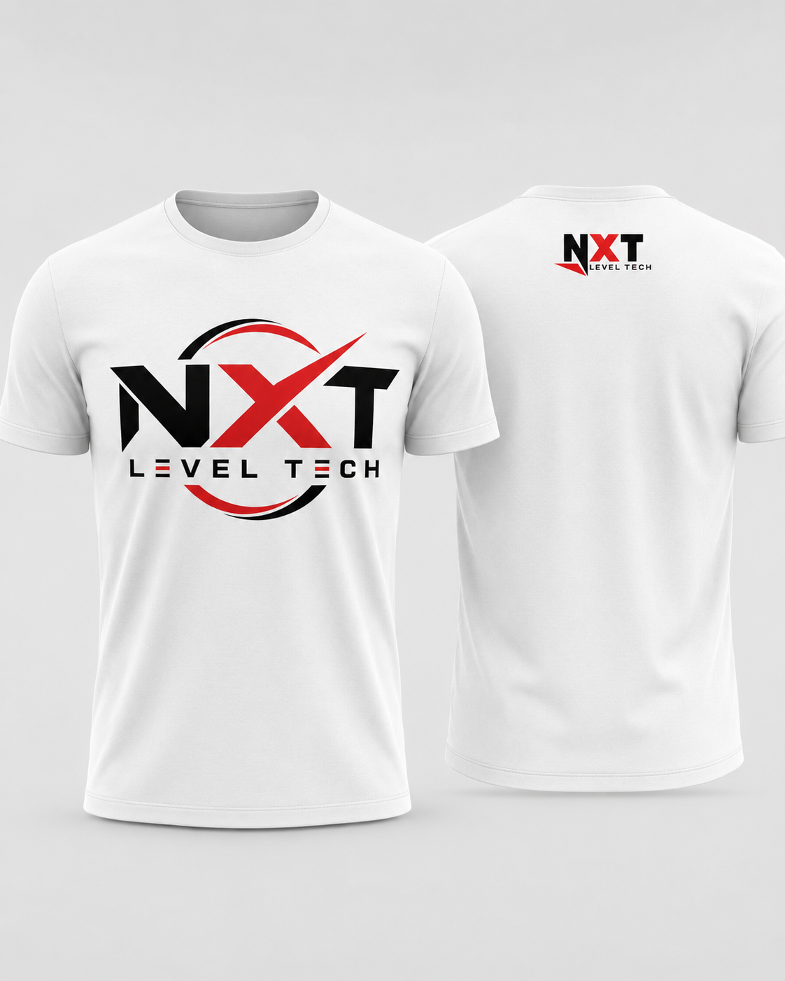 NXT White Front Logo T-shirt