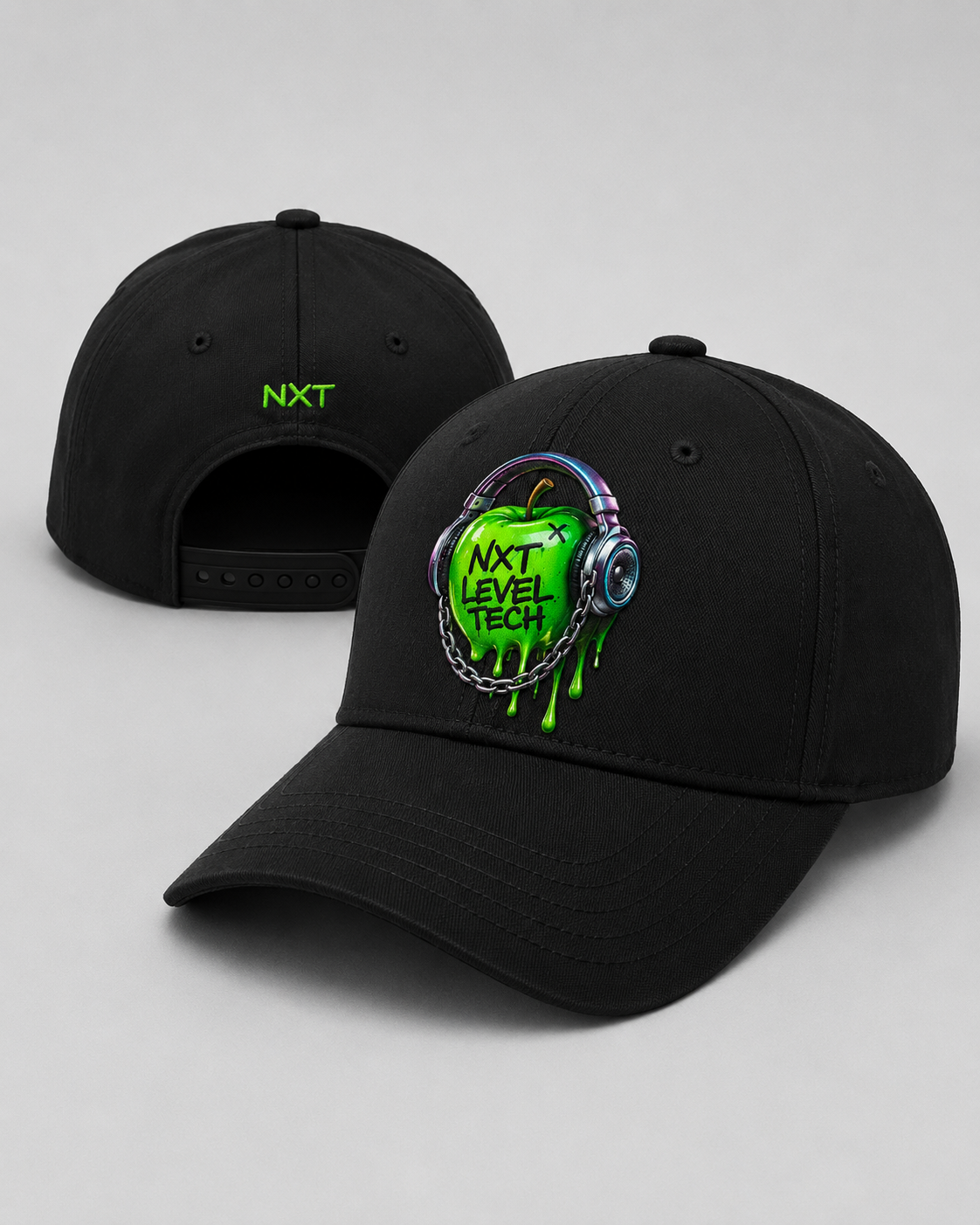 NXT Black Graffiti Cap