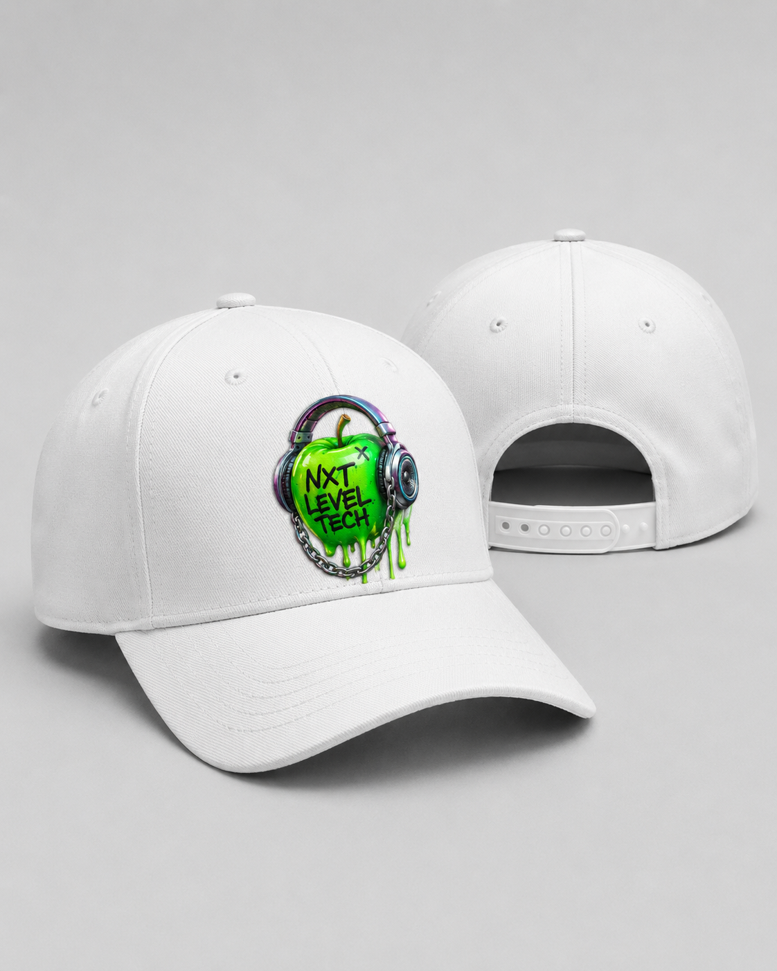 NXT White Graffiti Cap