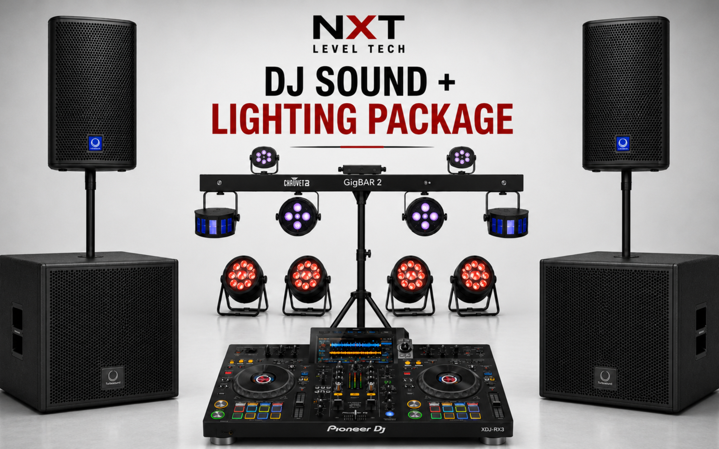 DJ Sound + Lighting Package
