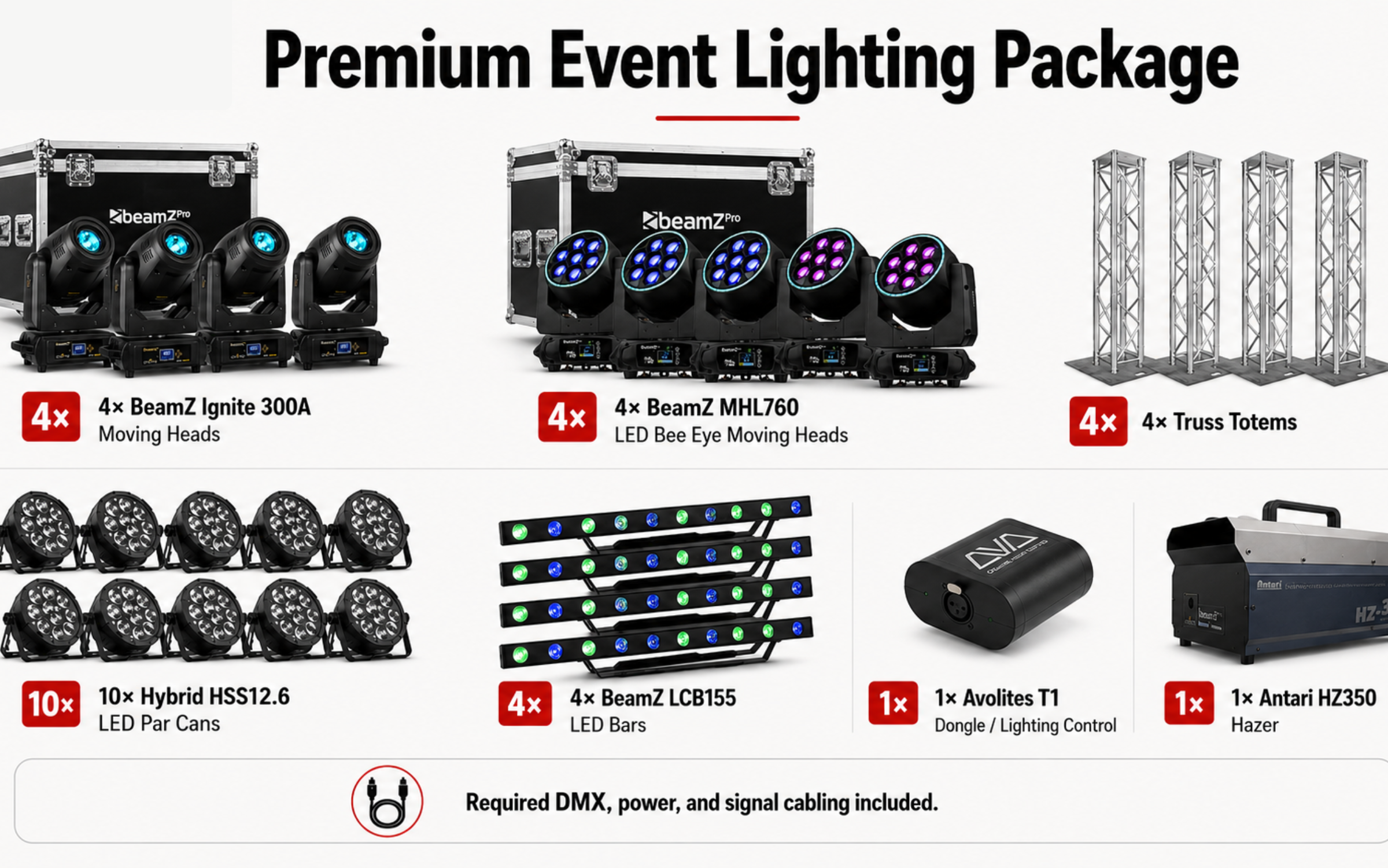 Premium Event Lighting Package