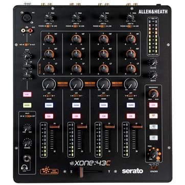 Allen & Heath Xone:43C 4+1 Channel DJ Mixer with Soundcard