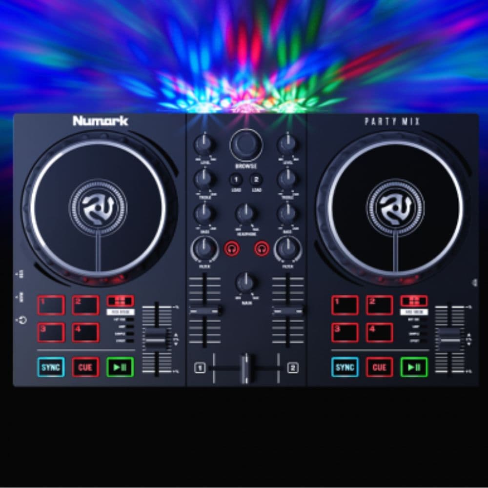Numark Party Mix II: The Ultimate DJ Controller for Beginners and Party Enthusiasts