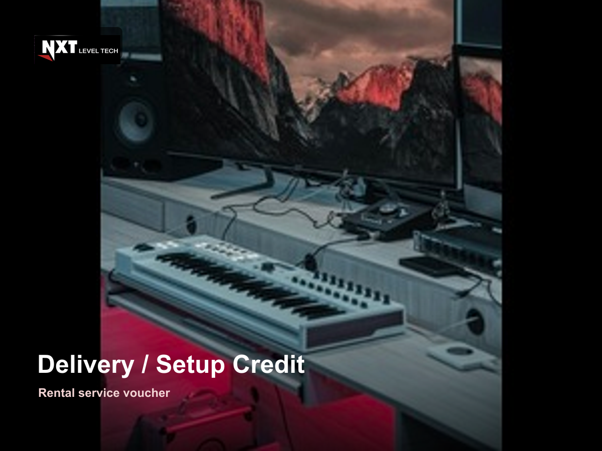 Rental Delivery/Setup Credit