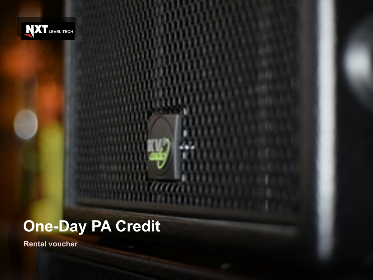 Rental Credit - ONE-DAY PA Voucher