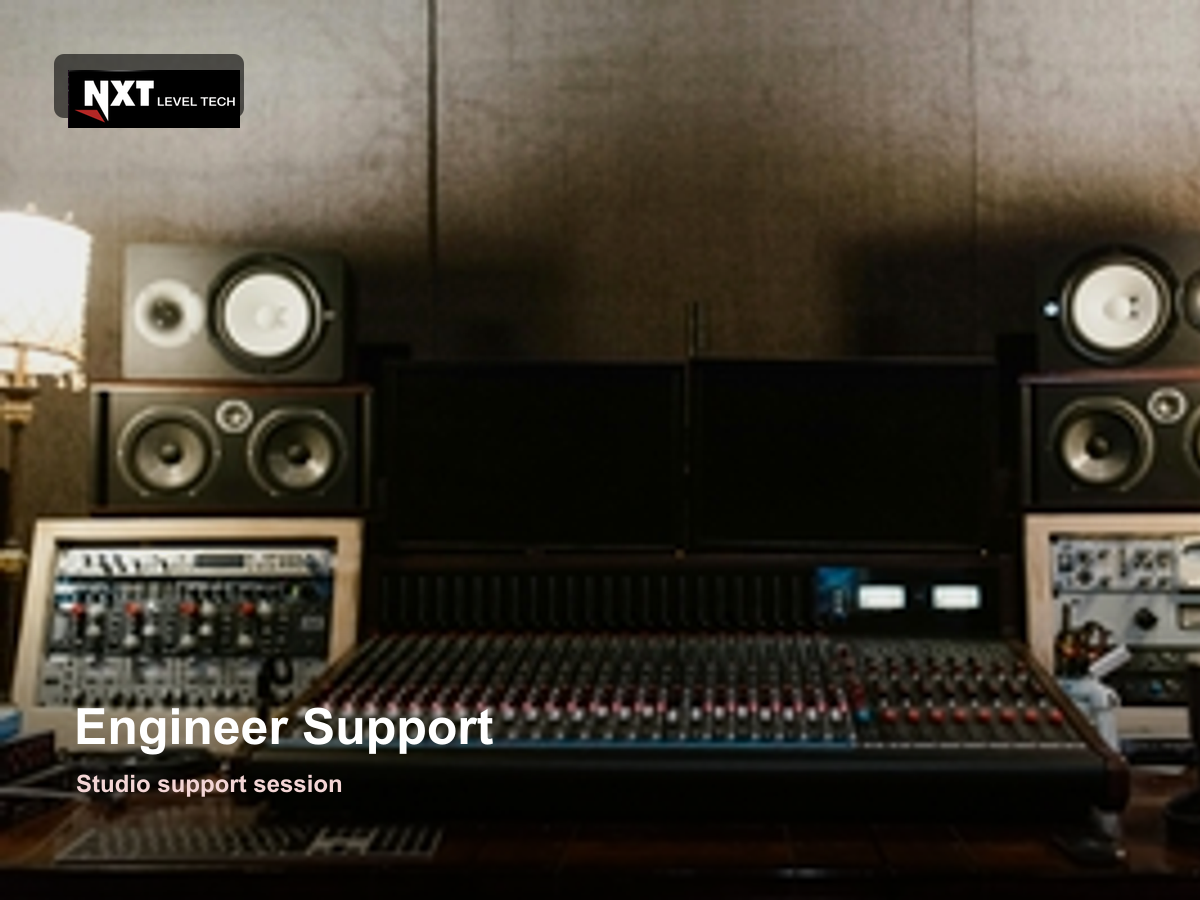 Studio Engineer Support Session