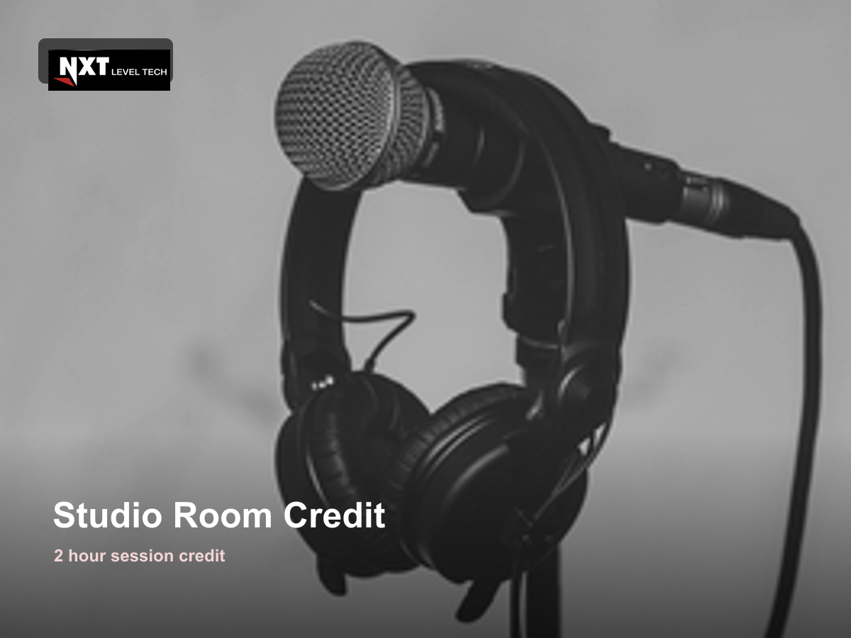 Studio Room Credit - 2 Hours